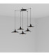 Lang Cluster Pendant Ceiling Light Black-1