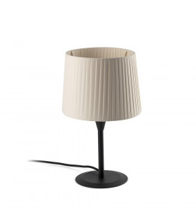 Samba Table Lamp Round Tapered Beige-1