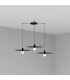 Plat Cluster Pendant Ceiling Light Black-1