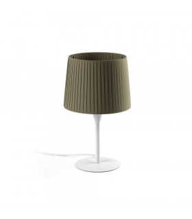 Samba Table Lamp Round Tapered Green-1