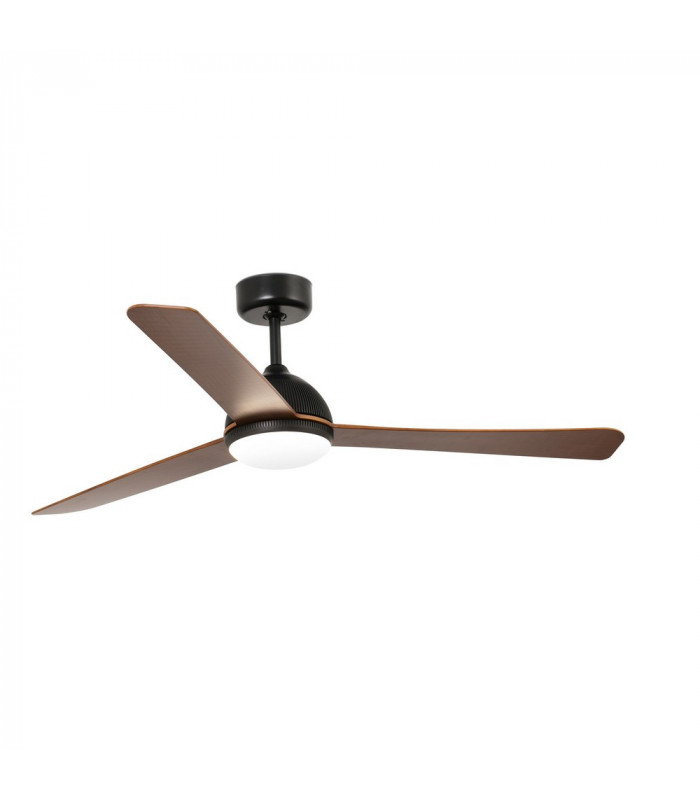 Grid LED Dark Ceiling Fan with DC Motor-1