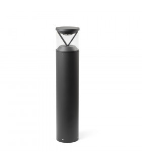Rush Integrated LED Bollards Outdoor Ground Light Grey-1