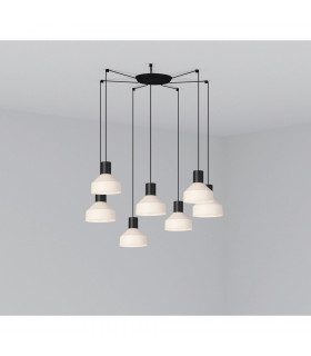 Kombo Cluster Pendant Ceiling Light Beige-1