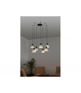 Kombo Cluster Pendant Ceiling Light Beige-2