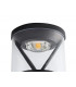 Rush Integrated LED Pedestal Light Outdoor Ground Light Grey-2