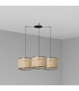 Mambo Cluster Pendant Ceiling Light Beige-1