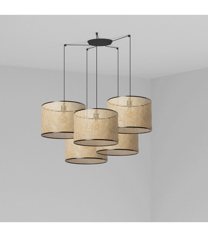 Mambo Cluster Pendant Ceiling Light Beige-1