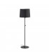 Conga Floor Lamp Round Tappered Shade Black-1