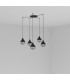 Claire Cluster Pendant Ceiling Light Black-1