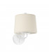 Montreal Wall Light with Shade White-1