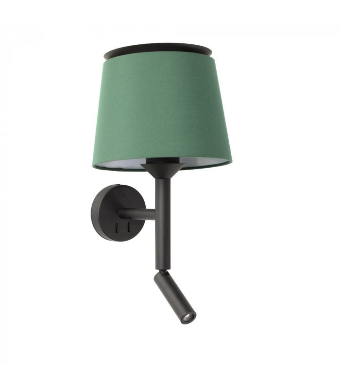Savoy Reading Light Wall Light Black-1