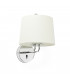 Montreal Wall Light with Shade Chrome-1