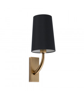 Rem Wall Light with Shade Gold-1