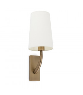 Rem Wall Light with Shade Gold-1