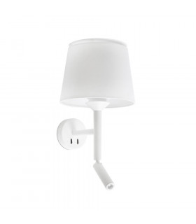 Savoy Reading Light Wall Light White-1