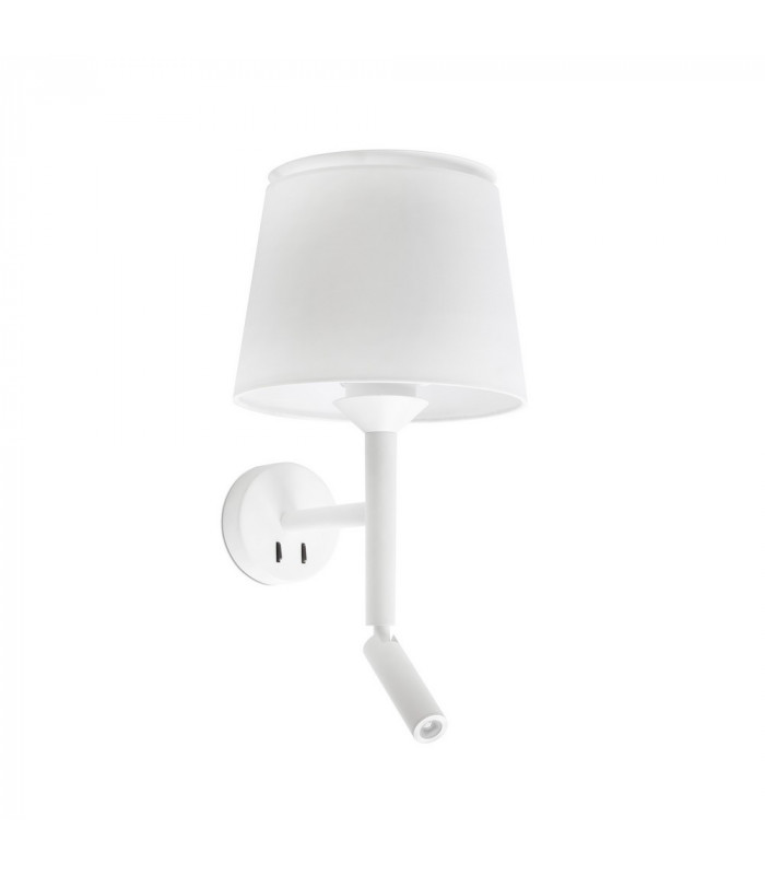 Savoy Reading Light Wall Light White-1