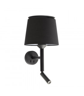 Savoy Reading Light Wall Light Black-1