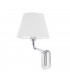 Eterna Wall Light with Shade Chrome-1