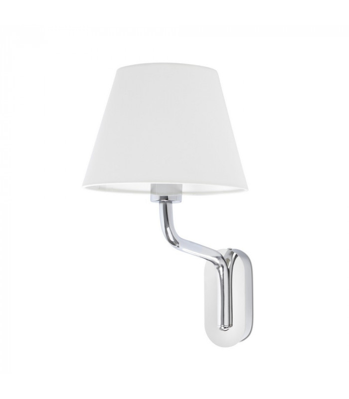 Eterna Wall Light with Shade Chrome-1