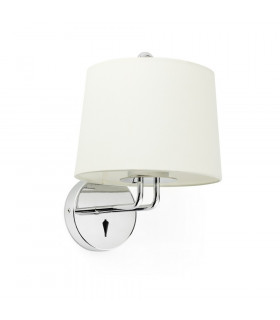 Montreal Wall Light with Shade Chrome-1
