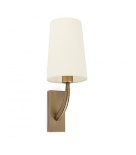 Rem Wall Light with Shade Gold-1