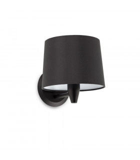 Conga Wall Light with Shade Black-1