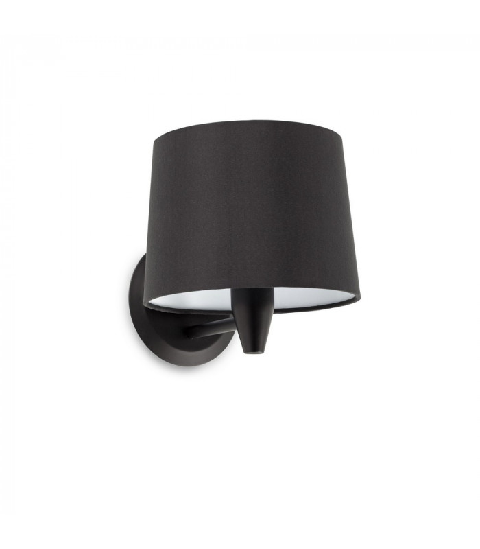 Conga Wall Light with Shade Black-1