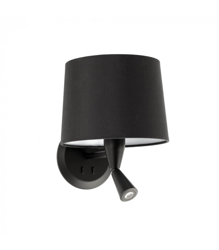 Conga Reading Light Wall Light Black-1
