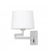 Artis Wall Light with Shade Chrome-1
