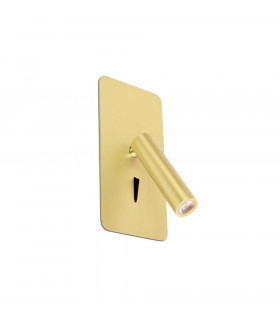 Suau Integrated LED Reading Light Wall Light Gold-1