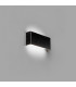 Nash Integrated LED Flush Wall Light Wall Light Black-1
