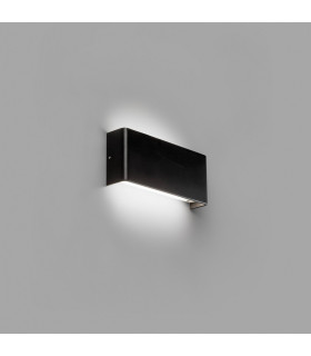 Nash Integrated LED Flush Wall Light Wall Light Black-1