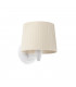 Samba Wall Light with Shade White-1