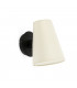 Lupe Wall Light with Shade Black-1