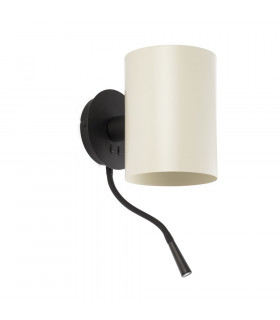 Guadalupe Reading Light Wall Light Black-1