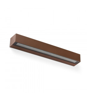 Doro-28 Integrated LED Up Down Lighter Outdoor Wall Light Brown-1