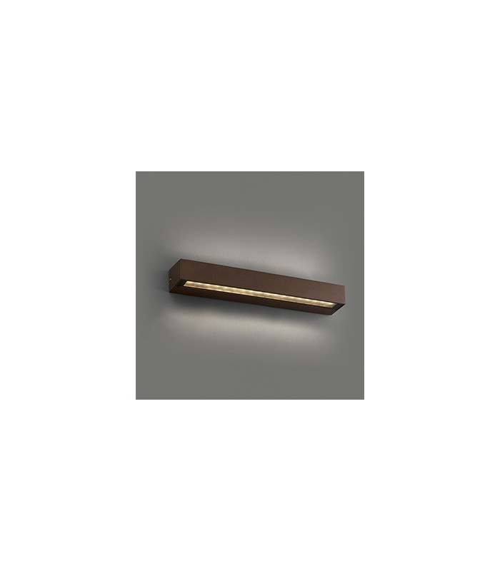 Doro-28 Integrated LED Up Down Lighter Outdoor Wall Light Brown-2