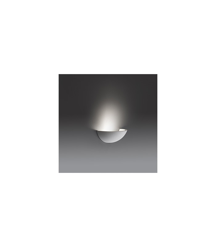 Cove Integrated LED Plaster Wall Light Wall Light White-2