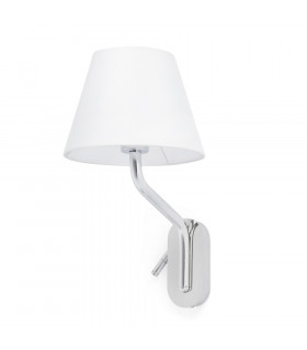 Eterna Reading Light Wall Light Chrome-1