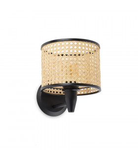 Mambo Wall Light with Shade Black-1