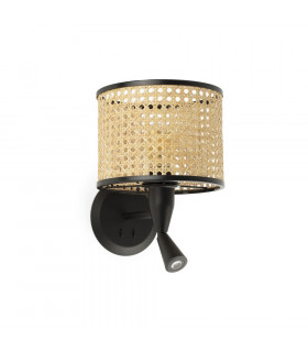 Mambo Reading Light Wall Light Black-1