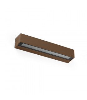 Doro-20 Integrated LED Up Down Lighter Outdoor Wall Light Brown-1