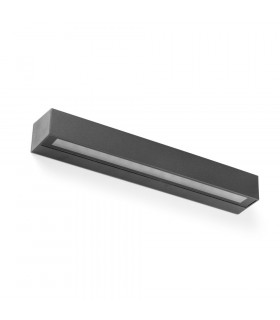 Doro-28 Integrated LED Up Down Lighter Outdoor Wall Light Grey-1