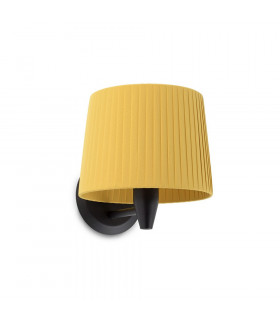 Samba Wall Light with Shade Yellow-1