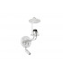 Montreal Reading Light Wall Light Chrome-2
