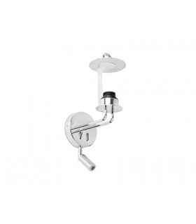 Montreal Reading Light Wall Light Chrome-2