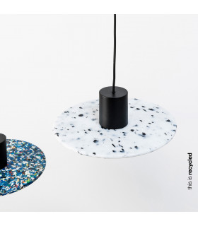 Confetti 300 Dome Pendant Lamp Recycled Marmoreal Ø30cm-2
