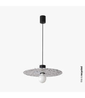 Confetti 400 Dome Pendant Lamp Recycled Marmoreal Ø45cm-1