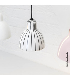 Venice Stripes Dome Pendant Lamp-2