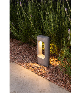 Totem 285 Grey LED Bollard Lamp 2700K 6.5W 2700K IP55-2
